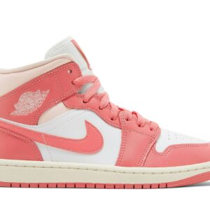 (Women) Air Jordan 1 Mid 'Strawberries and Cream' BQ6472-186