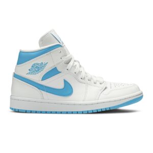 (Women) Air Jordan 1 Mid 'UNC' BQ6472-114