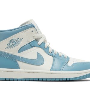 (Women) Air Jordan 1 Mid 'UNC' BQ6472-141