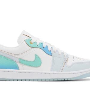 (Women) Nike Air Air Jordan 1 Low SE Emerald Rise FN8899-131 Nicesnk