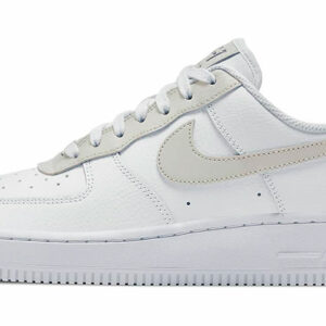(Women) Nike Air Force 1 07 Low White Light Gray 315115-168 Nicesnk