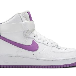 (Women) Nike Air Force 1 High White Dark Orchid 334031-112 Nicesnk