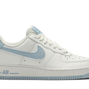 (Women) Nike Air Force 1 Low 07 Patent Light Armory Blue AH0287-104 Nicesnk