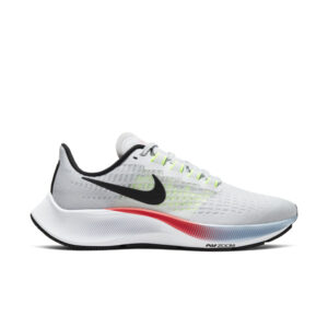 (Women) Nike Air Zoom Pegasus 37 Platinum Crimson Blue CZ9308-001 Nicesnk