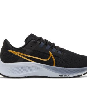(Women) Nike Air Zoom Pegasus 38 Black Metallic Gold Coin CW7358-004 Nicesnk