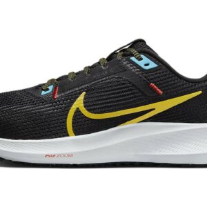 (Women) Nike Air Zoom Pegasus 40 Black Speed Yellow Blue DV3854-002 Nicesnk