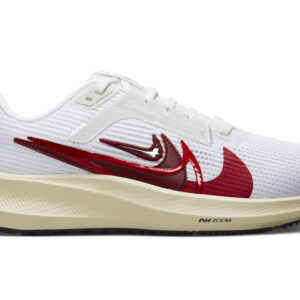 (Women) Nike Air Zoom Pegasus 40 Premium 'Quadruple Swoosh - White Team Red' FB7703-100
