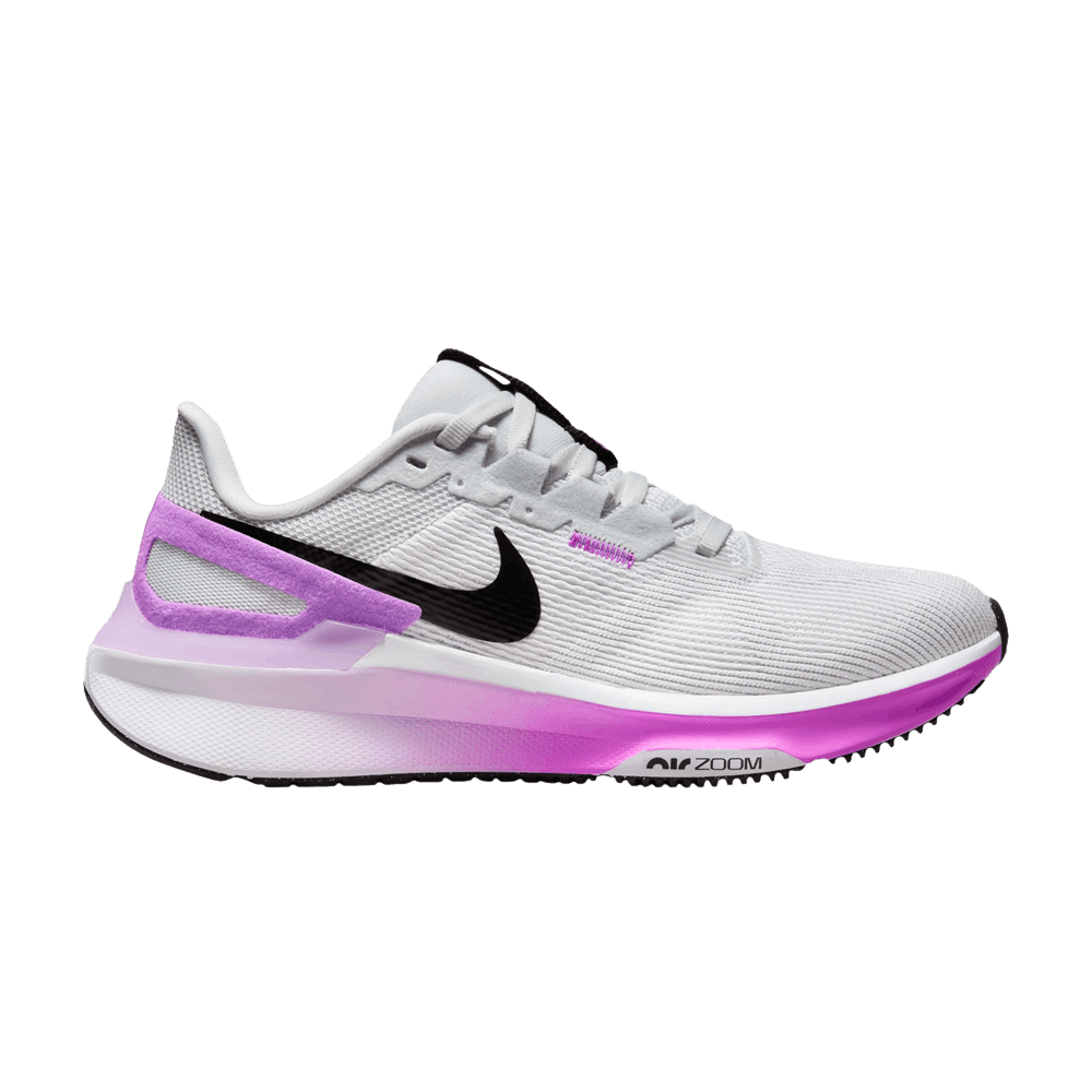 (Women) Nike Air Zoom Structure 25 White Fuchsia Dream DJ7884-100 Nicesnk