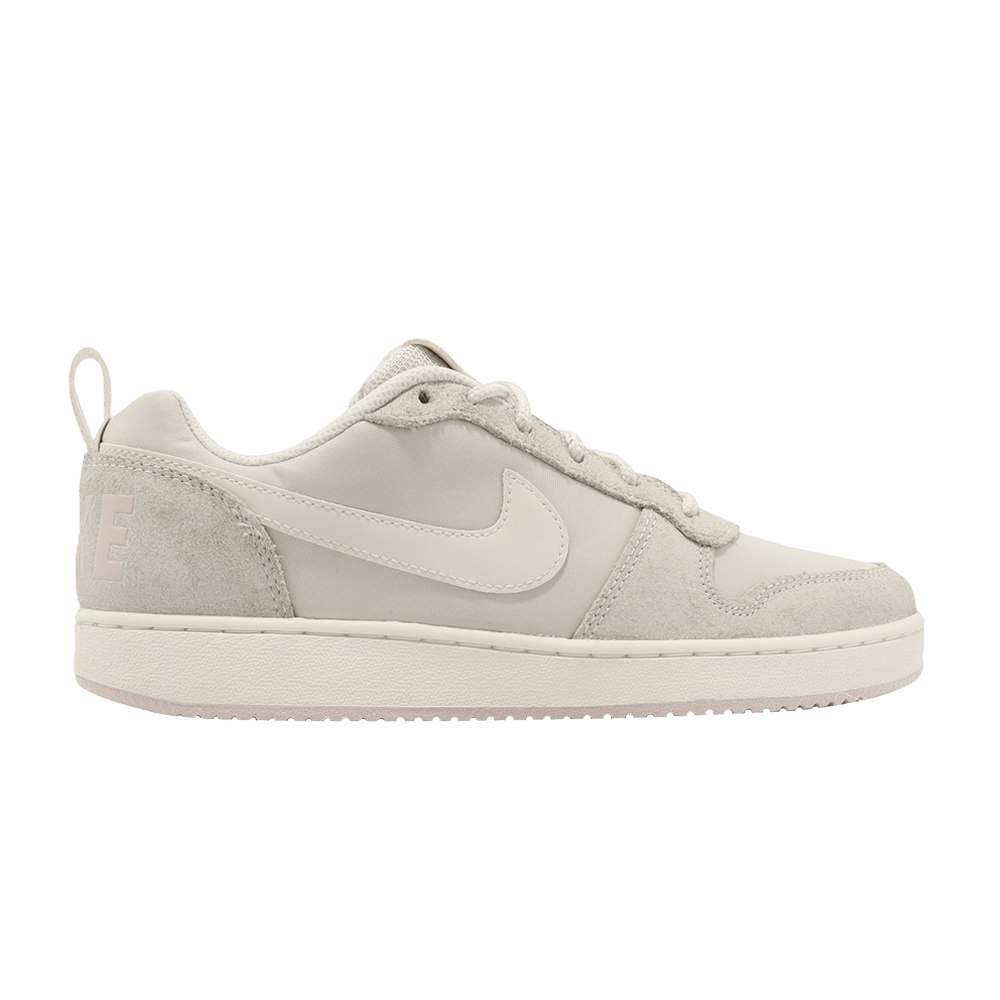 (Women) Nike Court Borough Low Premium Sail Light Orewood Brown 861533-101 Nicesnk