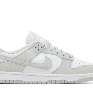(Women) Nike Dunk Low Light Silver Corduroy FN7658-100 Nicesnk