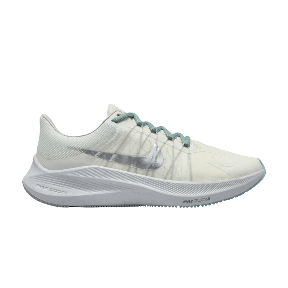(Women) Nike Winflo 8 Premium Phantom Metallic Luster DA3056-002 Nicesnk