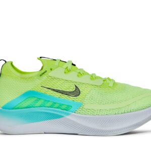 (Women) Nike Zoom Fly 4 Barely Volt Dynamic Turquoise CT2401-700 Nicesnk