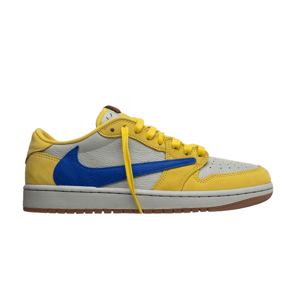(Women) Travis Scott x Air Jordan 1 Retro Low OG SP Canary DZ4137-700 Nicesnk