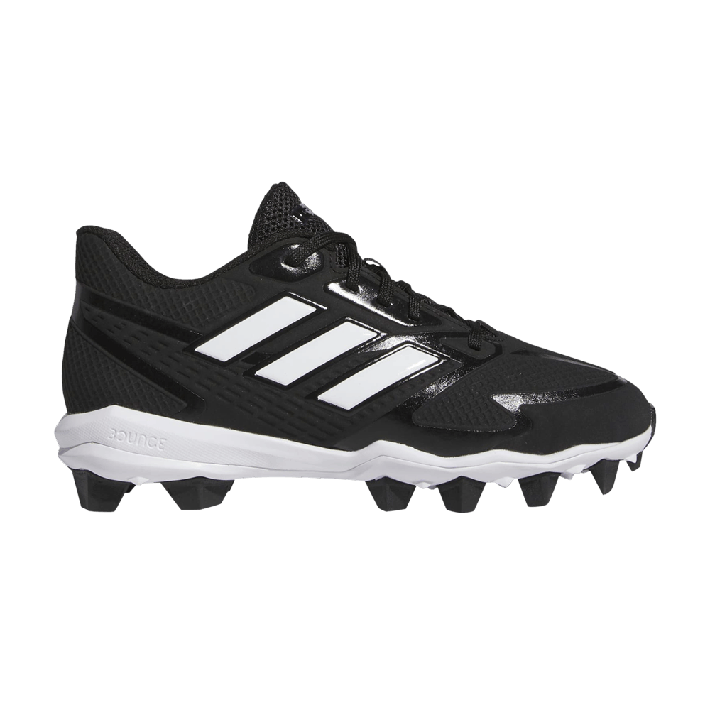 (Youth) adidas Icon 8 MD J Black White IG7201 Nicesnk