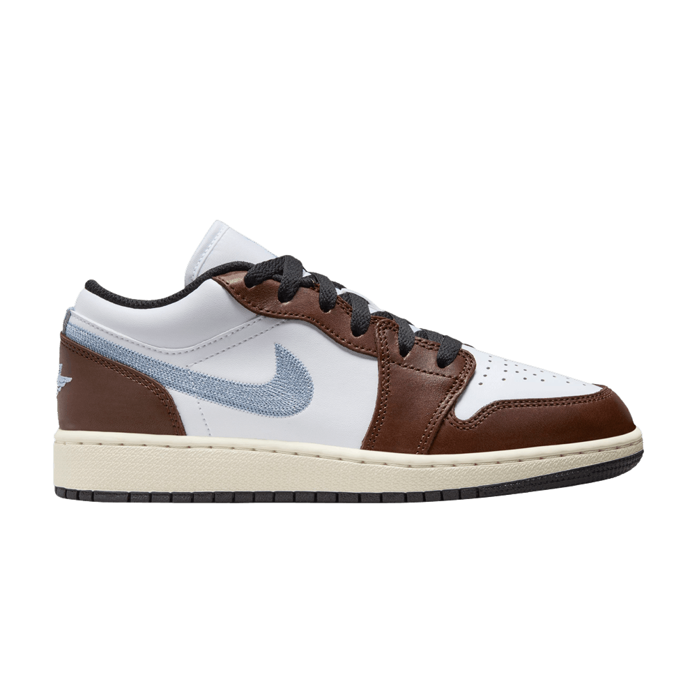 (Youth) Air Jordan 1 Low SE 'Mocha Blue Grey' FQ8156-142