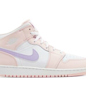 (Youth) Air Jordan 1 Mid Pink Wash FD8780-601 Nicesnk