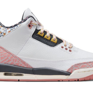 (Youth) Air Jordan 3 Retro Red Stardust 441140-100 Nicesnk