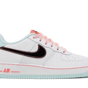 (Youth) Nike Air Force 1 07 LV8 GS White Atomic Pink DD7709-100 Nicesnk
