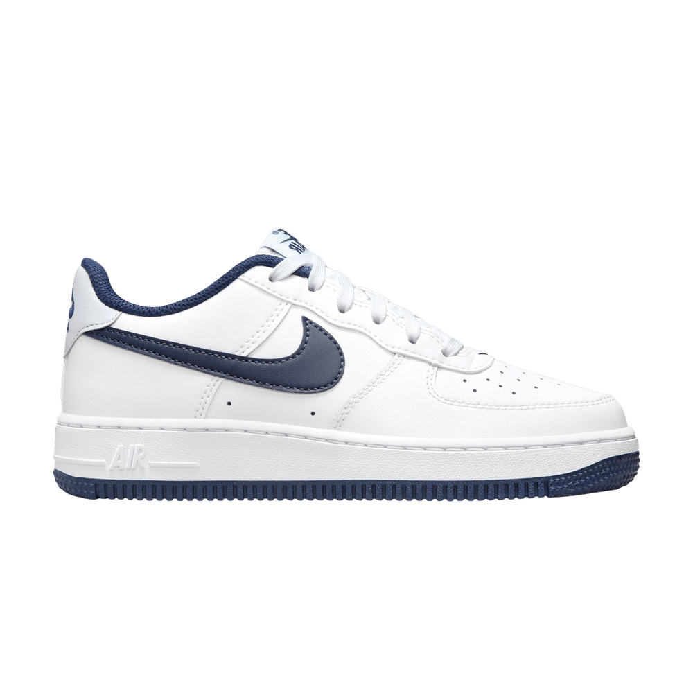 (Youth) Nike Air Force 1 'White Midnight Navy' FV5948-104