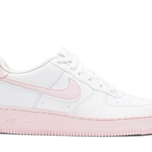 (Youth) Nike Air Force 1 White Pink Foam CV7663-100 Nicesnk