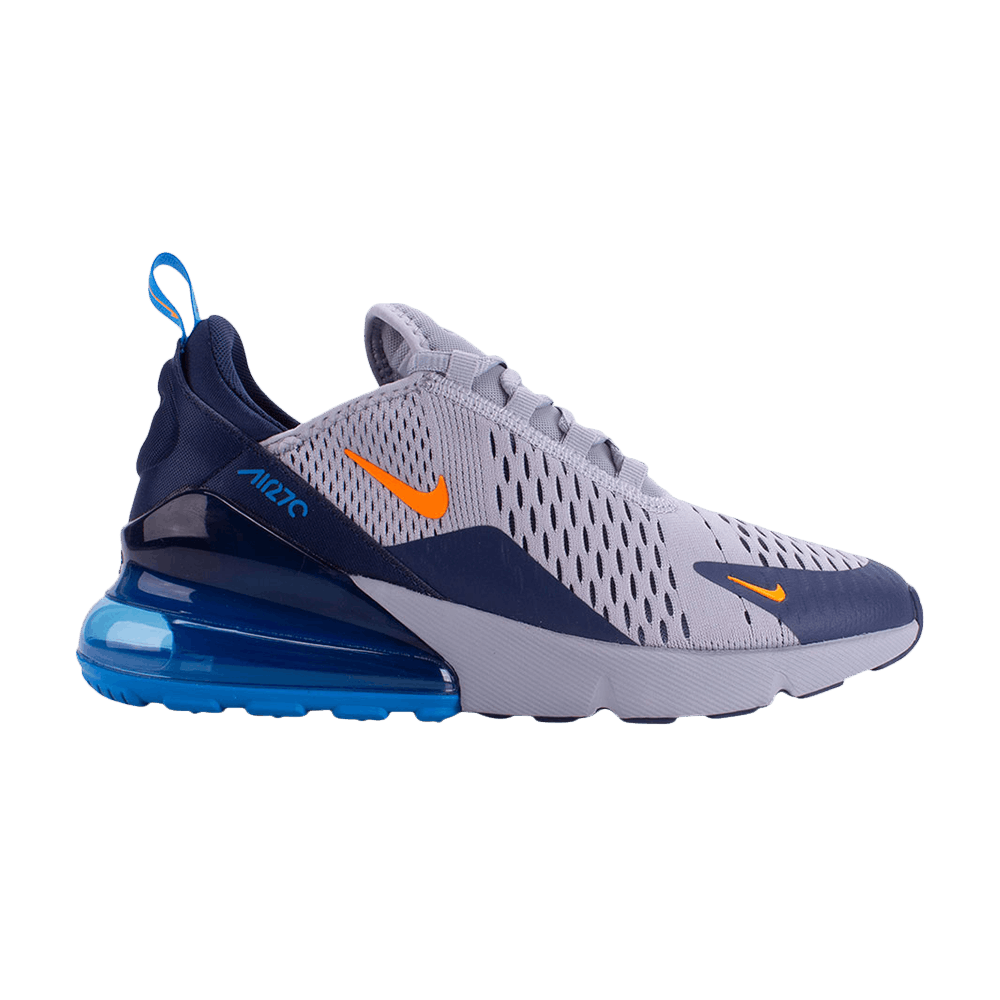 (Youth) Nike Air Max 270 Wolf Grey Photo Blue 943345-015 Nicesnk