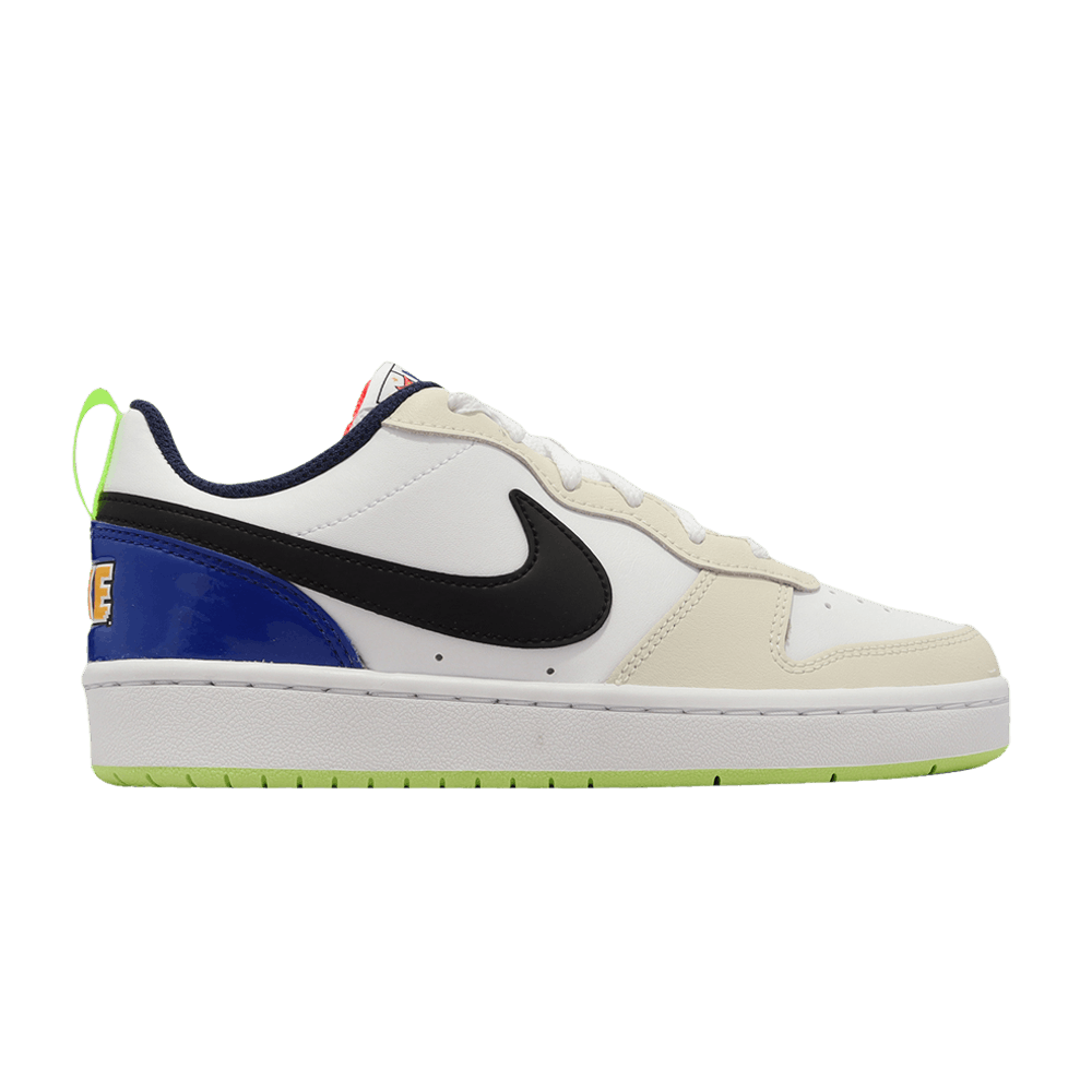 (Youth) Nike Court Borough Low 2 SE Player One FB1394-101 Nicesnk