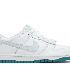 (Youth) Nike Dunk Low White Grey Teal FD9911-101 Nicesnk