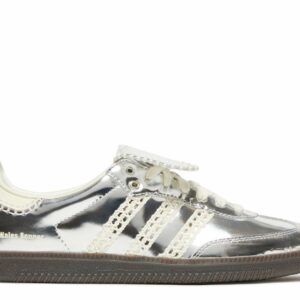 Adidas Wales Bonner X Samba Silver Metallic Everlasting Sneaker