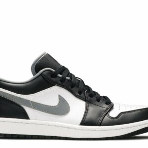 Air Jordan 1 Low 'Black Medium Grey' Everlasting Sneaker