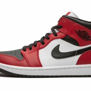 Air Jordan 1 Mid "Chicago Black Toe"