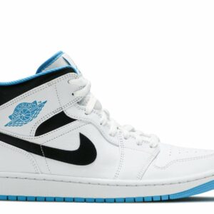 Air Jordan 1 Mid 'Laser Blue' Everlasting Sneaker