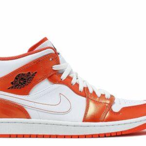 Air Jordan 1 Mid SE 'Electro Orange' Everlasting Sneaker