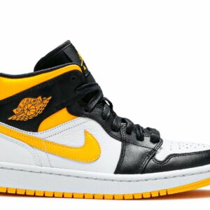 Air Jordan 1 Mid SE 'White Laser Orange' Everlasting Sneaker