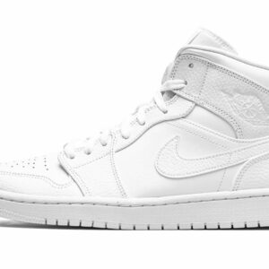 Air Jordan 1 Mid "Triple White"