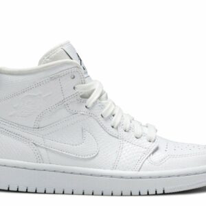 Air Jordan 1 Mid 'White Snakeskin' Revered Footwear