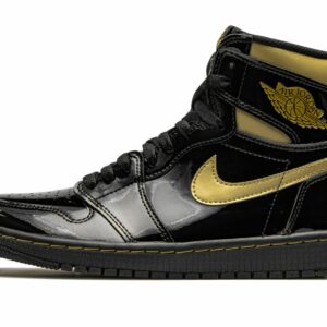 Air Jordan 1 Retro High OG "Black Metallic Gold"