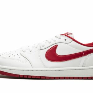 Air Jordan 1 Retro Low OG "White / Varsity Red"