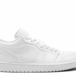 Air Jordan 1 Retro Low 'Pure Platinum' Unfading Sneaker