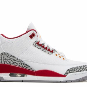 Air Jordan 3 Retro 'Cardinal Red' Everlasting Sneaker