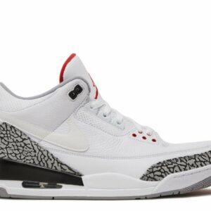 Air Jordan 3 Retro JTH NRG 'White Cement' Unfading Sneaker