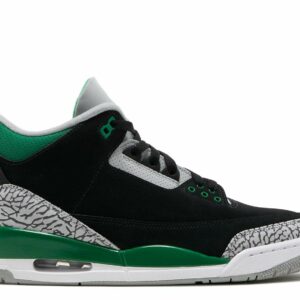 Air Jordan 3 Retro 'Pine Green' Unfading Sneaker