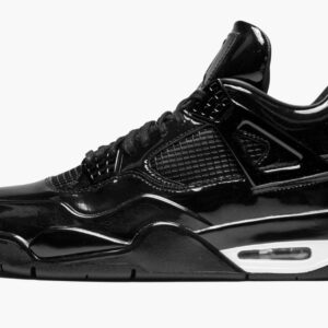 Air Jordan 4 11Lab4 'Black Patent' Everlasting Sneaker