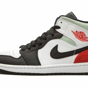 Jordan 1 Mid SE "Red Grey Black Toe"
