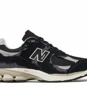 New Balance 2002 R Protection Pack Black Grey Revered Footwear