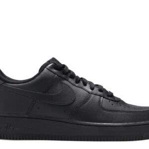 Nike Air Force 1 '07 'Triple Black' Revered Footwear