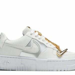 Nike Air Force 1 Pixel 'White Gold Chain' Revered Footwear