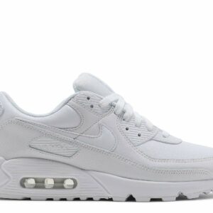 Nike Air Max 90 LTR 'Triple White' Unfading Sneaker