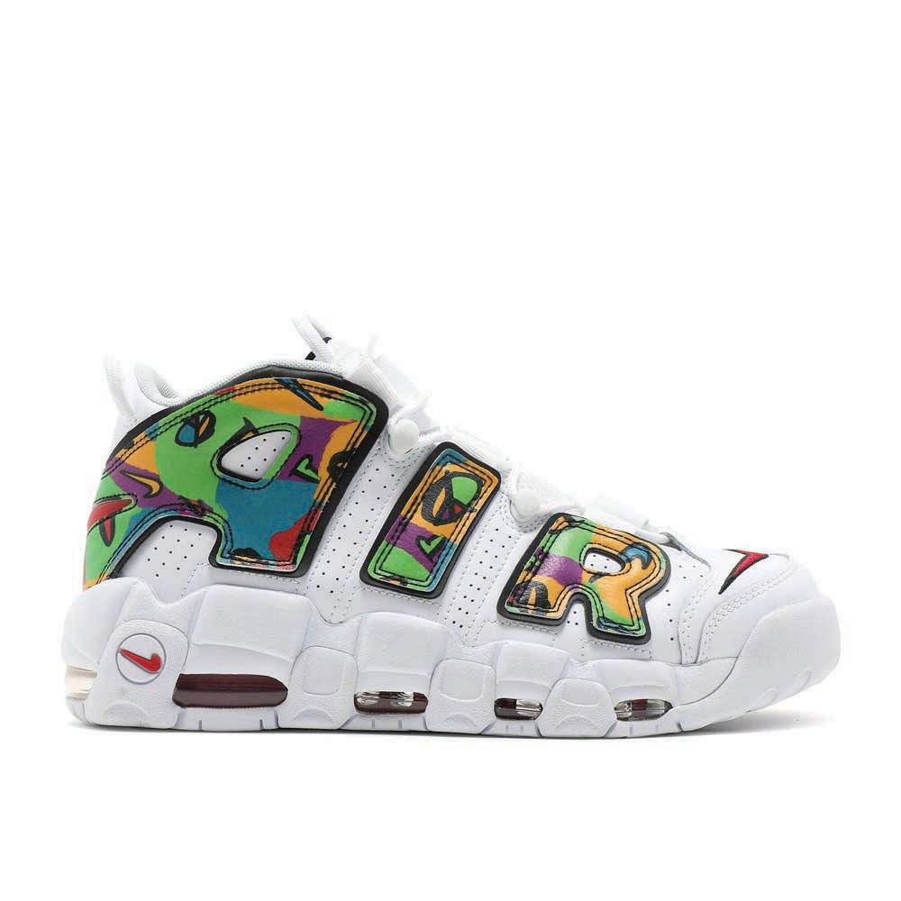 Nike Air More Uptempo 'Peace, Love, Basketball' Unfading Sneaker