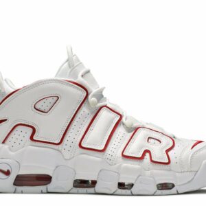 Nike Air More Uptempo 'White Varsity Red' 2021 Unfading Sneaker