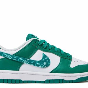 Nike Dunk Low 'Green Paisley' Revered Footwear